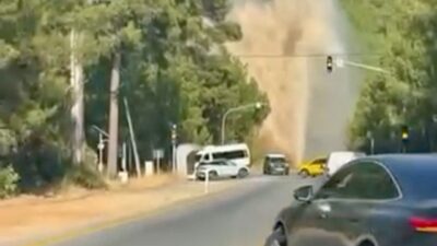 Bodrum ilçesindeki ana isale hattında meydana gelen bir patlama, çevrede
