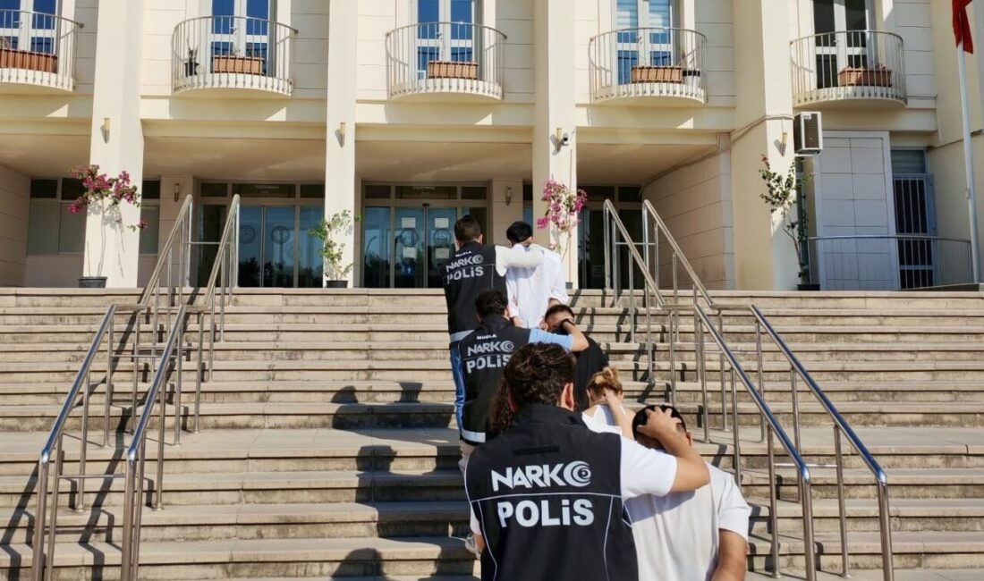 Muğla’nın Bodrum ilçesinde uyuşturucu ticaretine yönelik yürütülen 2 ayrı soruşturma
