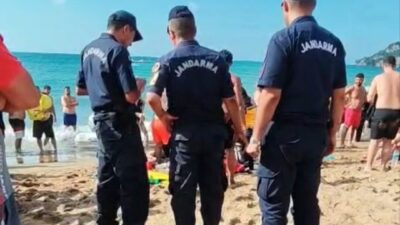 Bartın’ın İnkumu plajında denize giren ve boğulma tehlikesi geçiren 21