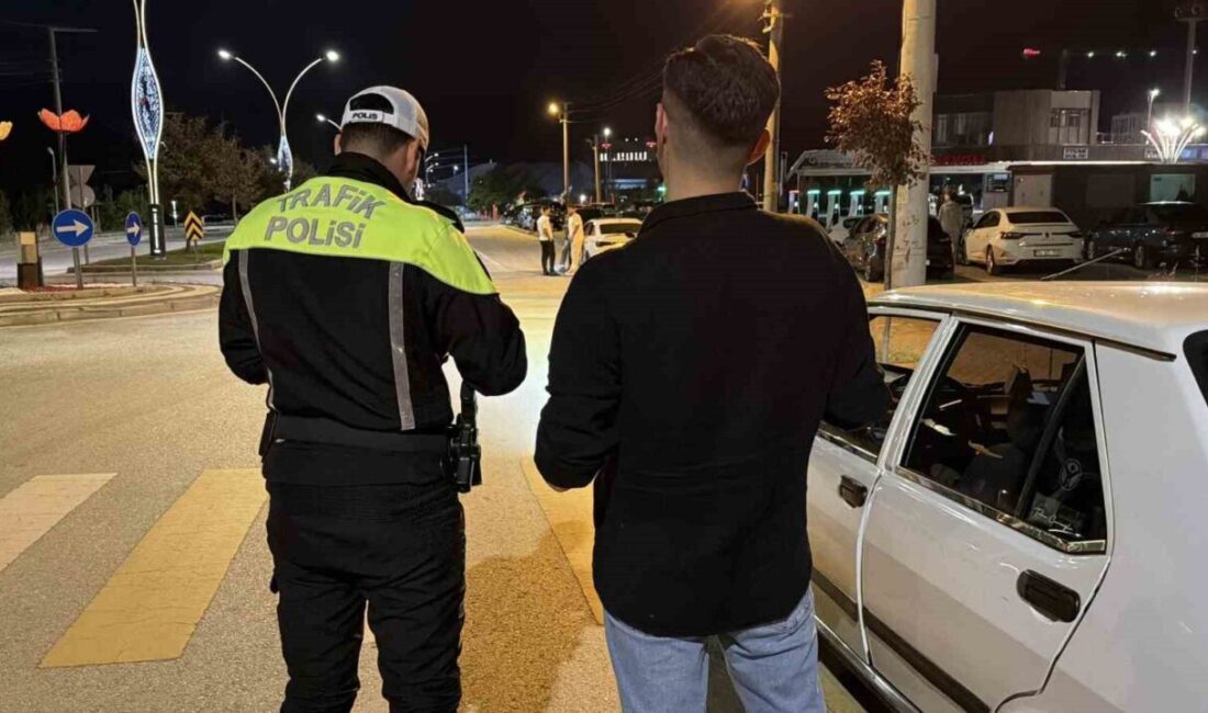 Bolu’da, polis ve jandarma ekipleri tarafından gerçekleştirilen trafik denetimlerinde 1