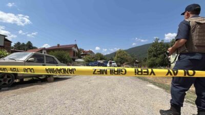 Bir şahıs, Bolu’nun Mengen ilçesine bağlı Gökçesu Beldesi’nde arazi anlaşmazlığı