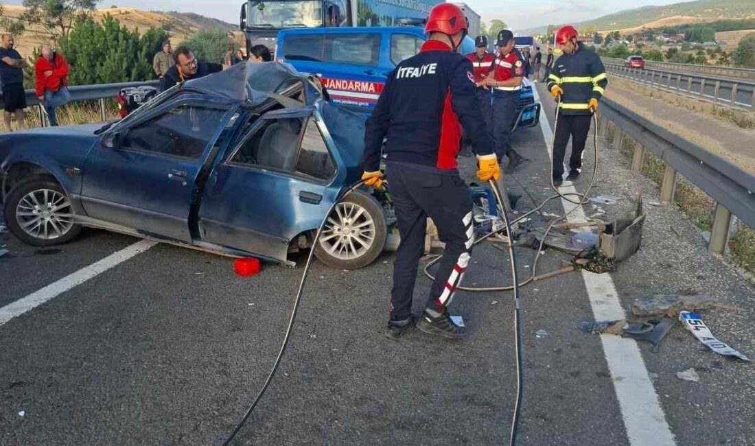 Bolu’nun Gerede-Karabük kara yolunda meydana gelen trafik kazasında 2 kişi