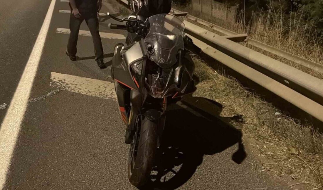 Bolu’da meydana gelen bir trafik kazasında, D-100 Karayolu’nda seyir halinde