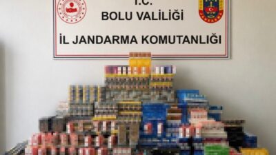 Bolu’da, jandarma ekiplerinin düzenlediği bir operasyonda, piyasa değeri yaklaşık 1