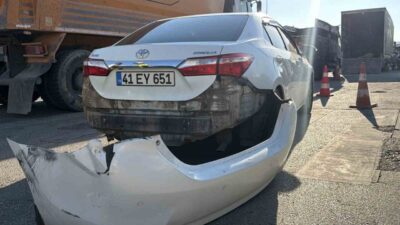 Bolu D-100 kara yolunun Aşağısoku Mahallesi mevkisinde meydana gelen bir