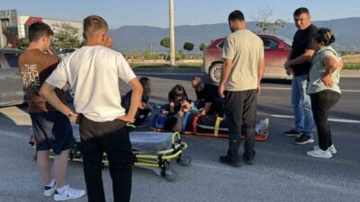 Bolu’da, D-100 karayolunda meydana gelen bir kaza sonucunda bir motosikletle