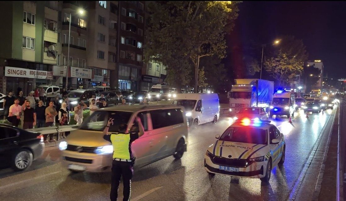 Bir kişi, alkol aldıktan sonra Bursa’da iddiaya göre “düşmanlarım var”
