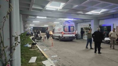 Bursa’nın Orhaneli ilçesinde düzenlenen bir sünnet düğününde, ikram edilen yemeğin