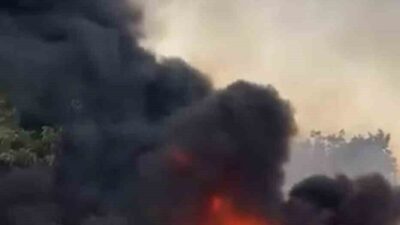 Bursa ilinde, Gürsu ilçesi Yenidoğan Mahallesi’nde hurdalık alanında meydana gelen