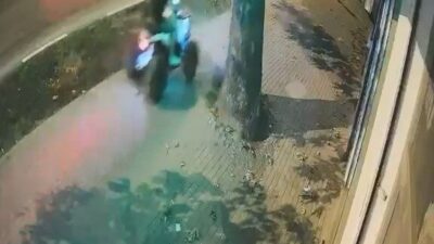 Bir ATV sürücüsünün, Bursa’da lüks bir otomobil tarafından çarpması sonucu