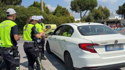 Bursa’da yapılan denetimde, 16 araç kontrol edilmiş ve korsan taşımacılık