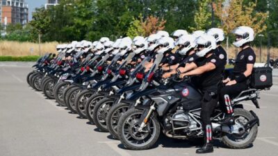 Bursa’da, Emniyet Genel Müdürlüğü bünyesinde görev yapacak olan 60 motosikletli
