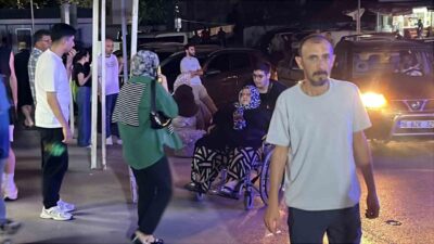 Bursa’nın Orhaneli ilçesinde sünnet merasiminde servis edilen tavuklu pilavı tadanların