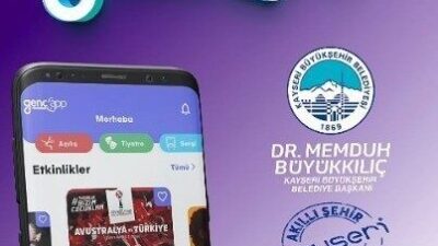 Kayseri Büyükşehir Belediyesi, gençler için geliştirdiği proje olan GençApp ile