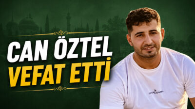 Harmanpınar (Küngüş) köyünden Köy Muhtarı Mehmet Öztel’in oğlu Can Öztel,
