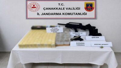 Çanakkale’nin Biga ve Ayvacık ilçelerinde, Jandarma ekipleri tarafından kaçakçılıkla mücadele