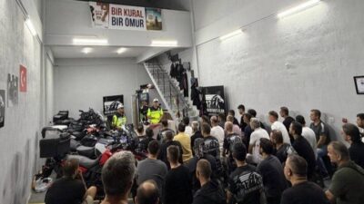 Çanakkale’de Jandarma ekipleri, motosiklet sürücülerine yönelik bilgilendirme ve denetim faaliyetleri