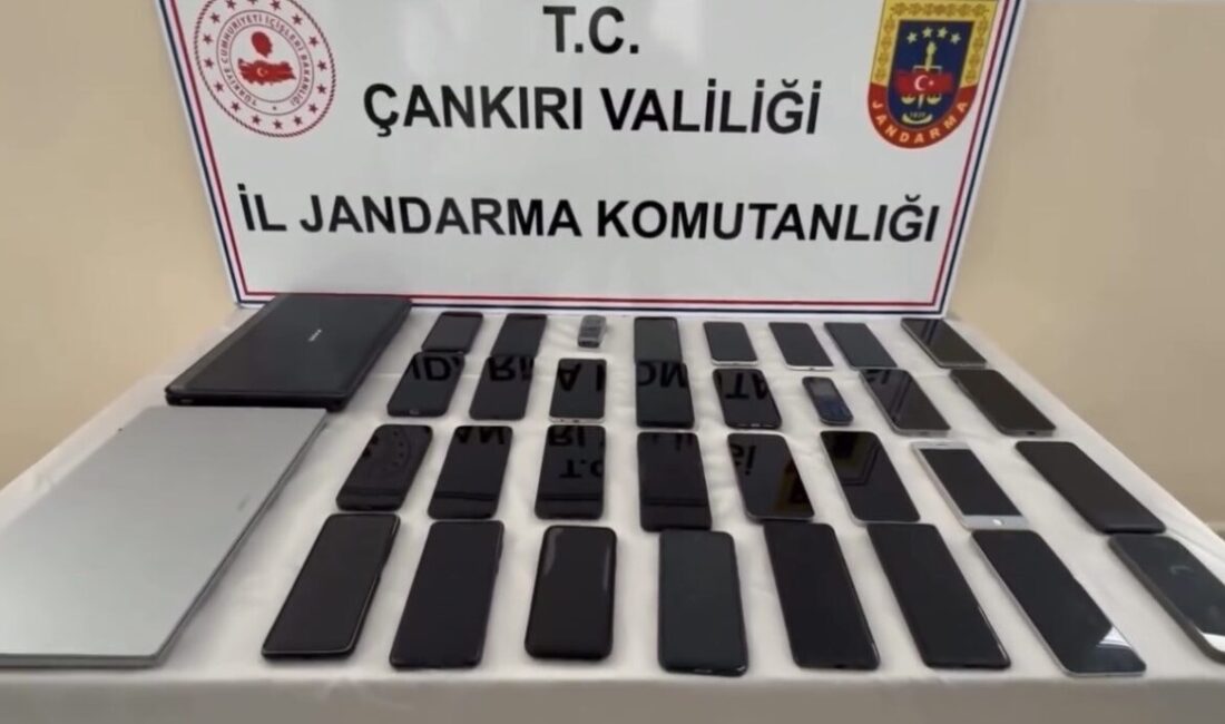 Çankırı İl Jandarma Komutanlığı tarafından siber suçlarla mücadele kapsamında yapılan