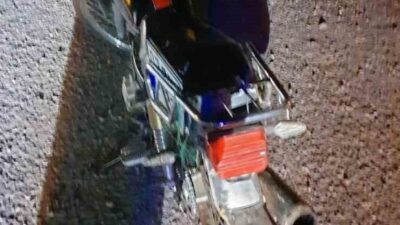Antalya’nın Gazipaşa ilçesinde, plakasız bir motosiklet sürücüsünün gece saatlerinde egzozundan