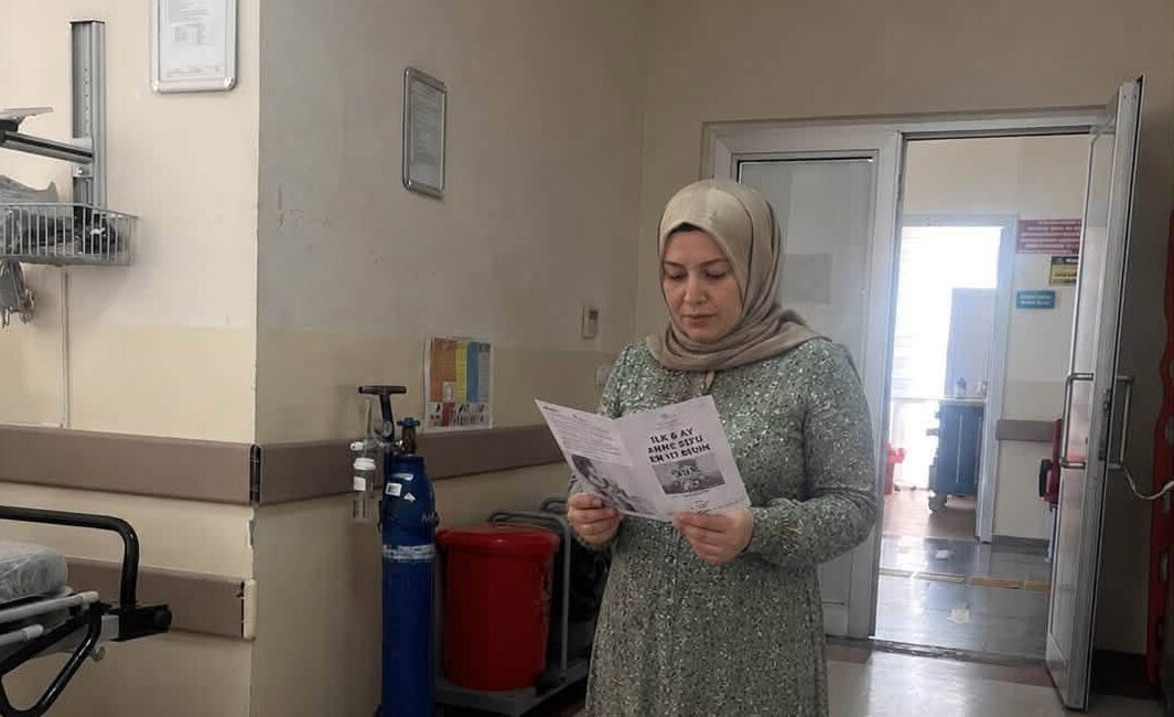 Çiçekdağı İlçe Devlet Hastanesi, 1-7 Ağustos Dünya Emzirme Haftası kapsamında