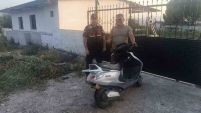 Çine ilçesinde meydana gelen olayda, A.K. adlı bir vatandaşın motosikleti
