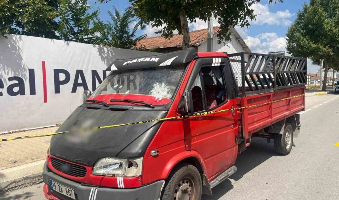 Çorum’da, kız kaçırma meselesi yüzünden akrabalar arasında çıkan silahlı ve