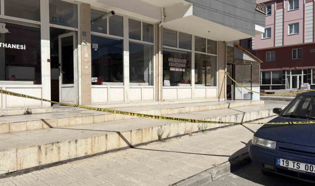 Çorum’da yaşanan bıçaklı kavgada bir kişi hayatını kaybederken, bir kişi