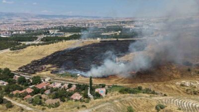 Çorum’da Bahçelievler Mahallesi Kireç Ocakları Yolu Sokak üzerinde bir tarlada