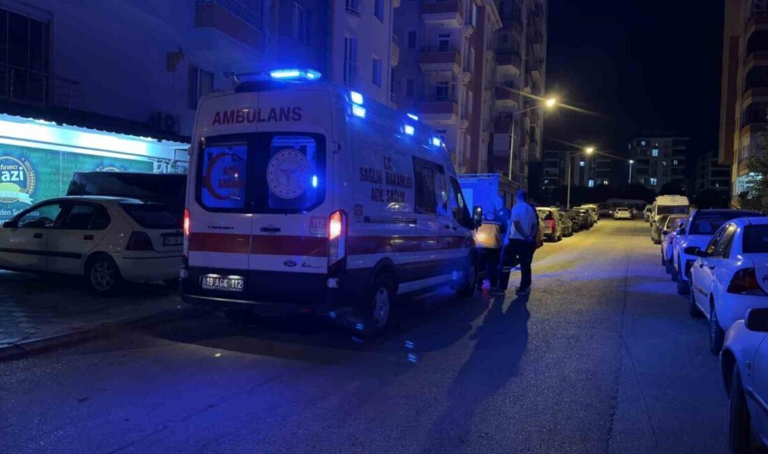 Çorum’da bir apartmandan yayılan kötü kokular nedeniyle komşuların ihbarı sonucu