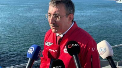 Cumhurbaşkanı Yardımcısı Cevdet Yılmaz, Kocaeli’de düzenlenen TEKNOFEST Mavi Vatan etkinliğinde