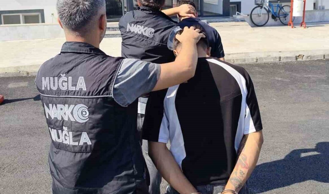 Muğla’nın Dalaman ilçesinde, İl Emniyet Müdürlüğü Narkotik Suçlarla Mücadele Şube