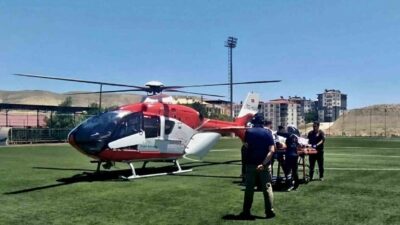 Darende ilçesinde 16 yaşındaki bir erkek hastanın kalp krizi geçirmesi
