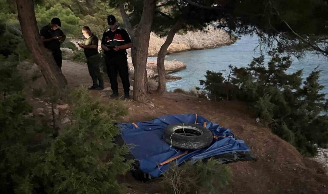 Muğla’nın Datça ilçesinde, yaz ve yangın sezonu nedeniyle ormanlık alanlar