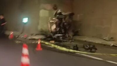 Demirkapı Tüneli’nde meydana gelen kaza, Antalya ile Konya’yı birbirine bağlayan