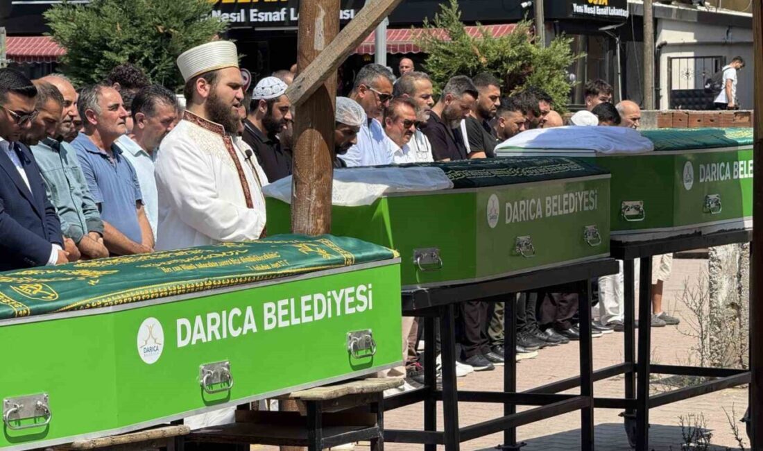 Kocaeli’de denizde hayatını kaybeden Gülşah, Muhammed Ali ve Belinay Sakar
