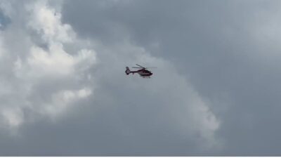 Hakkari’nin Derecik ilçesinde bulunan 83 yaşındaki bir hasta, helikopter ambulans