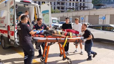 İnegöl ilçesinde traktör kazası meydana geldi, ve 15 yaşındaki sürücü