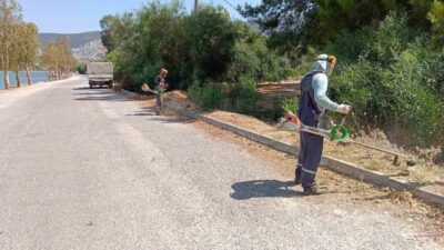 Didim Belediyesi, kentin her tarafında çevre bakım çalışmaları yürüterek parklar,
