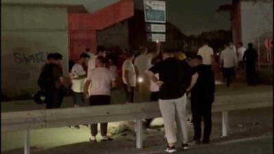 Bursa’nın Nilüfer ilçesinde meydana gelen trafik kazasında bir motosiklet sürücüsü