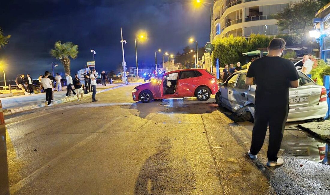 Mudanya ilçesinde meydana gelen trafik kazasında 4 kişi yaralandı. Kaza,