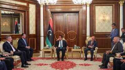 Türkiye’nin Dışişleri Bakanı Hakan Fidan, Libya Başkanlık Konseyi Başkanı Muhammed