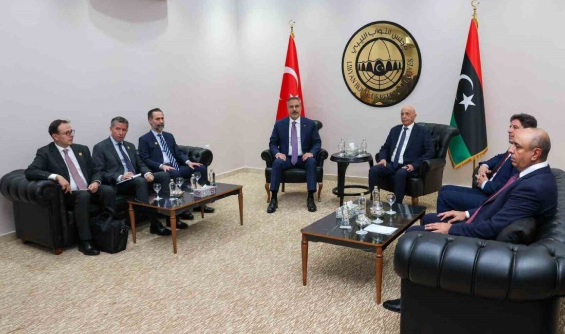 Dışişleri Bakanı Hakan Fidan, Libya’nın Bingazi kentinde Libya Temsilciler Meclisi
