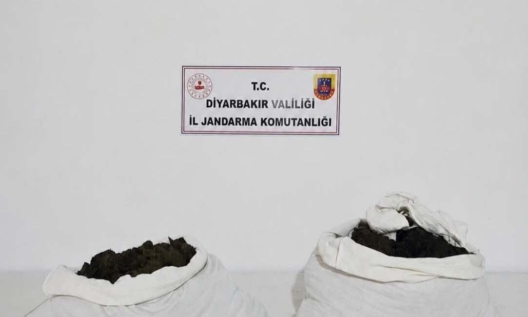 Diyarbakır’da gerçekleştirilen operasyonda 19.4 kilo esrar maddesi ele geçirildi ve