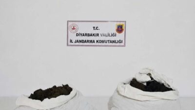 Diyarbakır’da gerçekleştirilen operasyonda 19.4 kilo esrar maddesi ele geçirildi ve