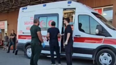 Ergani ilçesinde motosiklet ile kamyonetin çarpışması sonucu meydana gelen trafik