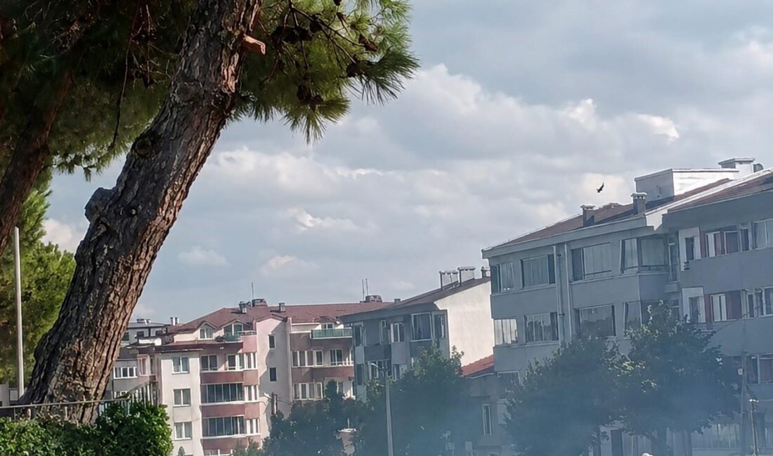Bandırma’da, iddiaya göre düğün konvoyundan atılan bir havai fişek, Cumhuriyet