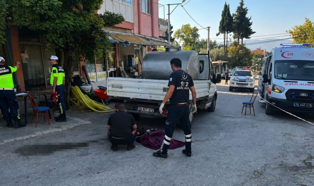 Balıkesir’in Dursunbey ilçesinde gerçekleşen kaza sonucunda 91 yaşındaki bir şahıs