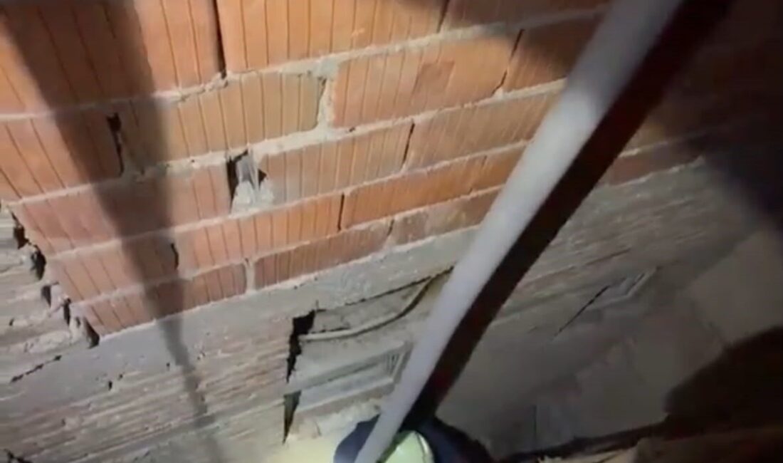 Burdur’da, 7 metre derinliğindeki havalandırma boşluğuna düşen ve 2 gün