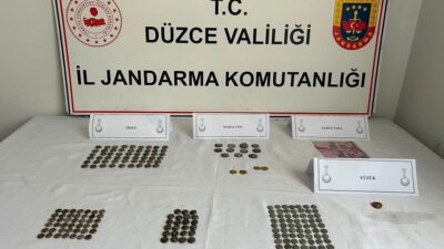 Düzce’de gerçekleştirilen bir operasyonda, Roma ve Bizans dönemlerine ait olduğu