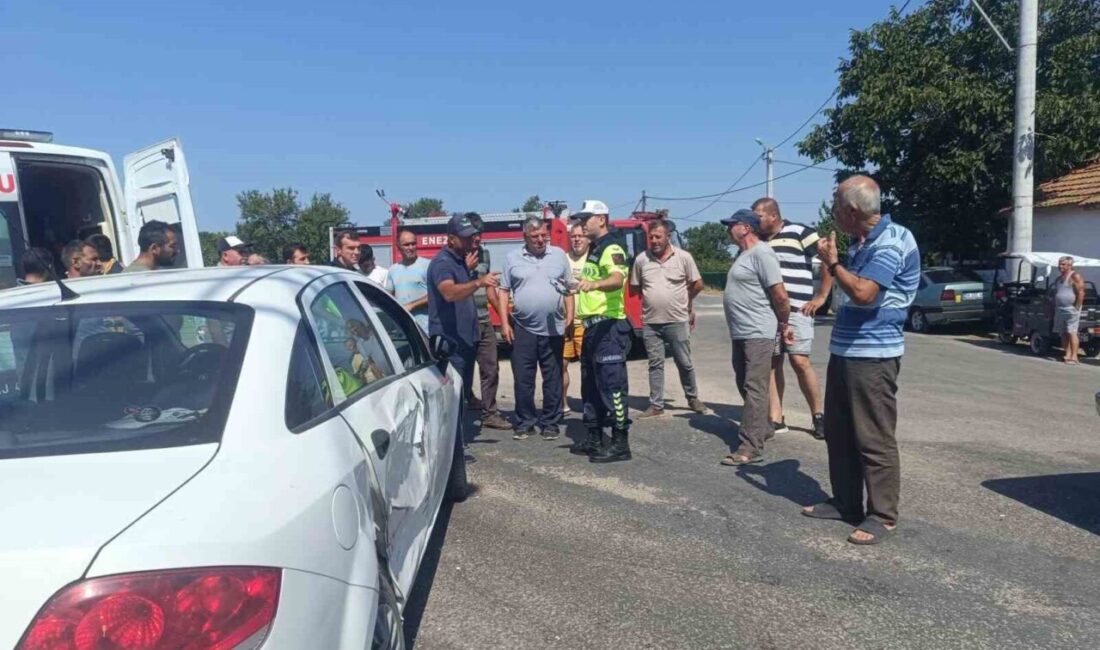 Küçükevren köyünde meydana gelen trafik kazasında 3 kişi yaralandı. Kaza,